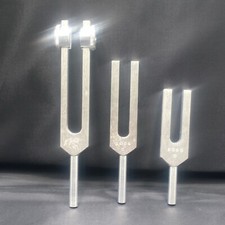 Tuning Fork Set of 3 C256, C1024  C2048 