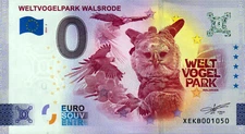 Zero Euro Note - 0 Euro Souvenir - World Bird Park Walsrode 2024-3
