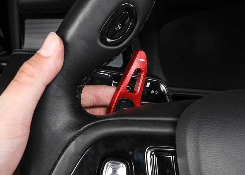 2020-21 Для Lincoln Continental алюминиевый красный переключатель лопастей рулевого колеса - Изображение 3 из 4