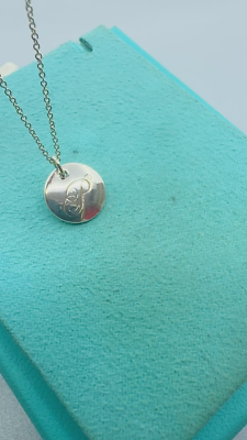 Tiffany & Co. 925 Silver Initial P Charm with Virgo 16
