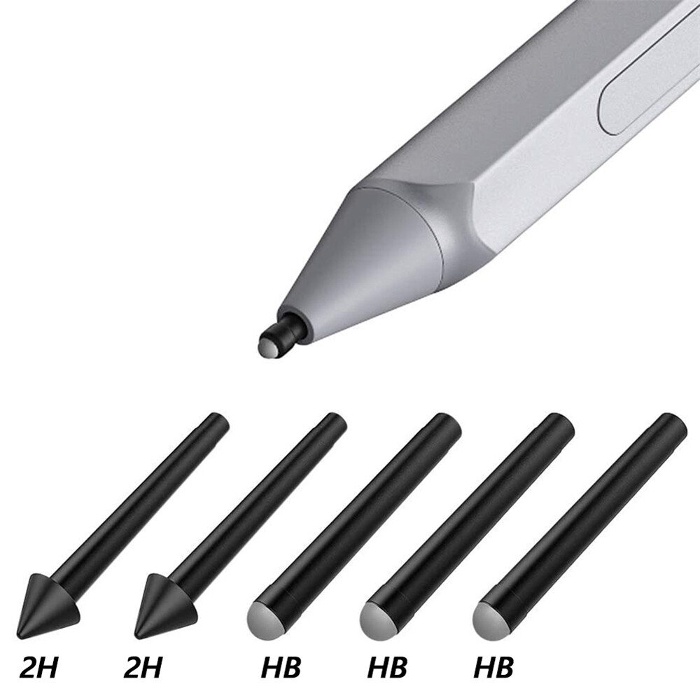 5Pcs Original Pen Tips Stylus Pen Tip HB 2H for Microsoft Surface Pro 7/6/5/4