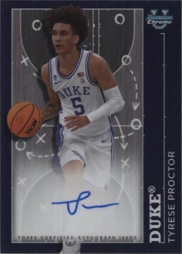 2023-24 Bowman University Chrome - Tyrese Proctor #PPA-TP