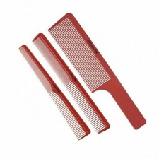 BaByliss PRO Barberology Barber Red Clipper, Cutting  Taper Comb 3PC Set