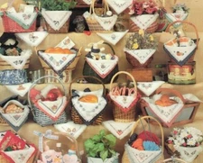 Bordering on Basketliners 36 Designs Counted Cross Stitch Book 12 Graph It Arts
