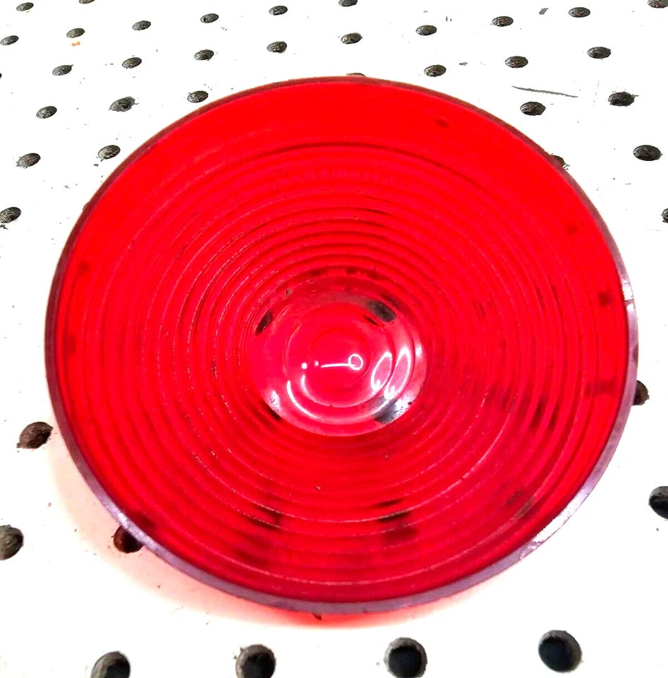 Lente de luz trasera NOS 1969-71 Dodge Truck Grotelite 465 Power Wagon Brake 2913349 Foto 3 de 4