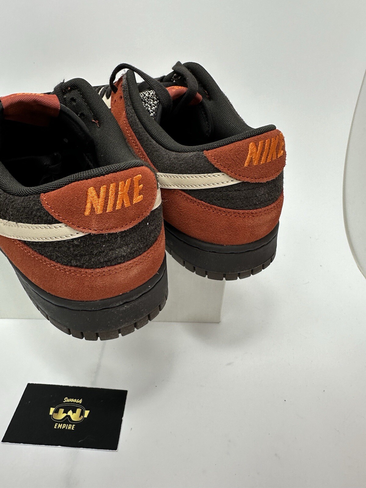 SALOMON Nike Dunk Low Uomo Taglia 11.5 Marrone Velluto Sanddrift FV0395 200