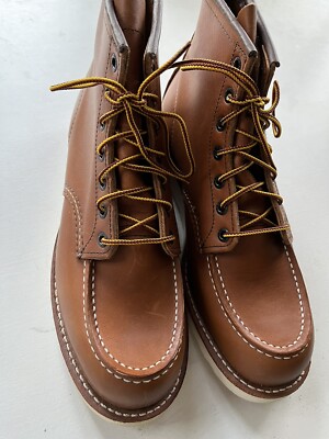 Red Wing 10875 Moc Toe Leather Lace Up Work Boots Mens 9 EE Red Wing Shoes Men main image 3