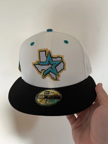 Hat Club New Era 59fifty Houston Astros Tropics 2000 Inaugural Patch Hat - 7 1/4