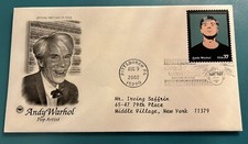 Andy Warhol Pop Artist 2002 First Day Cover