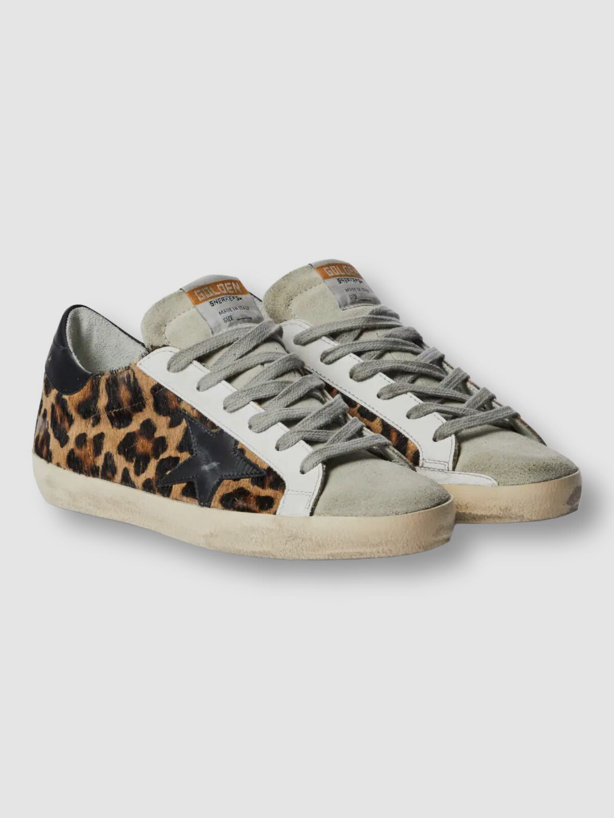 $625 Golden Goose Womenu0026#039;s Brown Superstar Leopard Sneakers Shoes Size  EU 35/US 5 | eBay
