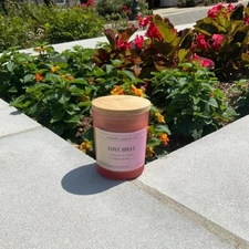  Love Spell Scent-Handcrafted Soy Wax Candles- Where comfort meets your home