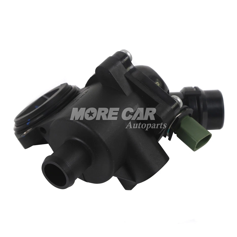 Thermostat & Housing Fits 2002-2005 Audi A4 Quattro 06B121111K 1.8L l4 DOHC - Image 4 of 4