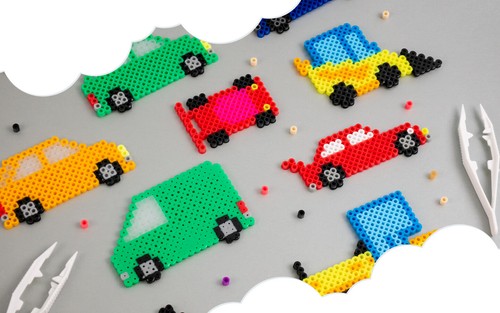 La Manuli Bügelperlen Vorlagenbuch - 300 kreative Muster für 5mm, 20 Kategorien - Bild 11 von 11
