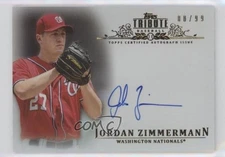 2013 Topps Tribute Auto /99 Jordan Zimmermann #TA-JZ Auto