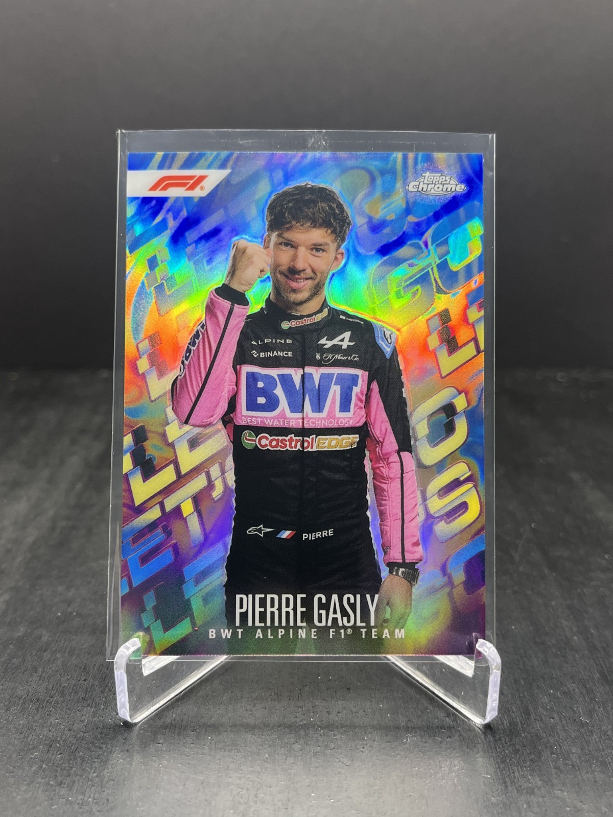 2024 Topps Finest Formula 1 F1 Pierre Gasly Let's Go SP #LG-10