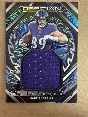 2023 Panini Obsidian - Unbreakable Memorabilia Mark Andrews #UM-MAN /199 (MEM)