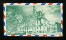 1972 Postal History Cover sc C84 Stamp - Cepero Post Envelope Co / City Hall NY