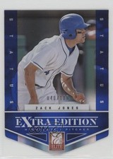 2012 Elite Extra Edition Status Blue Die-Cut 40/100 Zach Jones Zack #45 0m0