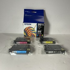 Epson 212XL Black and Standard Color Ink Cartridge Pack Open Box exp. 05.2028