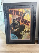 1933 King Kong 37 X28 Framed Movie Poster Robert Armstrong