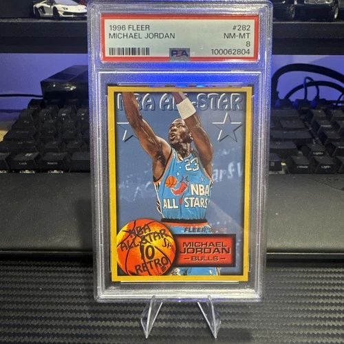 1996-97 Fleer - NBA All-Star Retro Michael Jordan #282