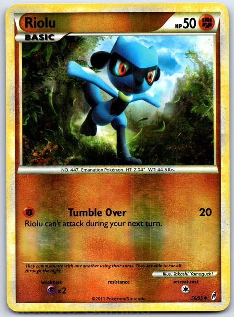 Riolu [Reverse Holo] #50 (Call Of Legends (2011))