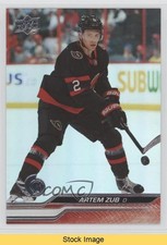 2023-24 Upper Deck Series 2 Silver Foil Artem Zub #377 READ 5ya