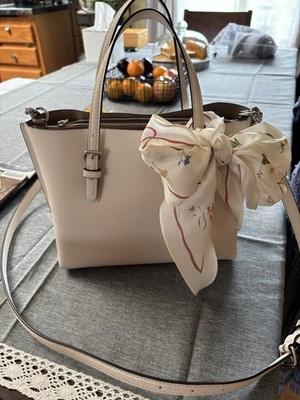 Coach Women s hand bag  CV966 MOLLIE TOTE 25 2Way Shoulder Bag . With Scarf.