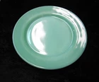 Old Fire-King Jade Glass Jade-ite Restaurant Ware 9” Dinner Plate EXCELENT!!