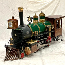 Raritan live steam ride-on engine & tender, 4-3/4