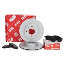 Bremsscheiben + Bremsbeläge vorne für NISSAN ALMERA I (N15) / Schrägheck (N15)