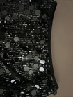 Sequined Party SKORT Black Women's Small Sparkly Mini Skirt Club Dance Rave S — photo 5