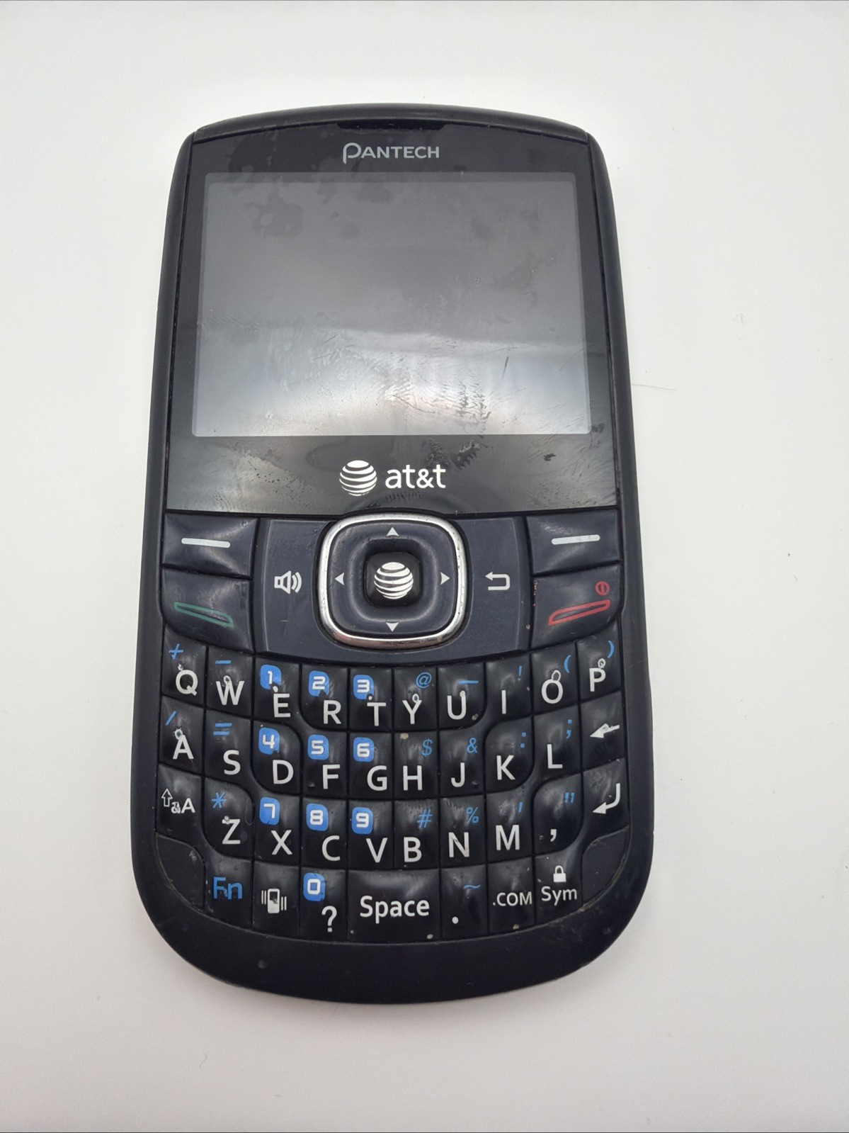 Pantech Link II P7040 QWERTY Keyboard Phone (AT&T) Black - Fast Free Shipping