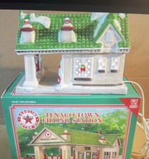 1995 Texaco Town Filling Station Collectible - Open Box Item No. 09490T VINTAGE