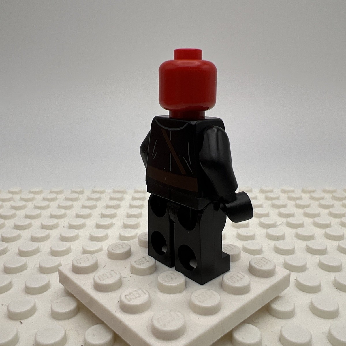 LEGO Minifigure Red Skull Dark Brown Belt sh107 Marvel Super