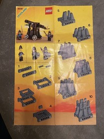 Vintage Castle Lego 6030 Black Falcons Catapult