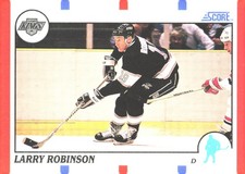 1990-91 Score American #260 Larry Robinson