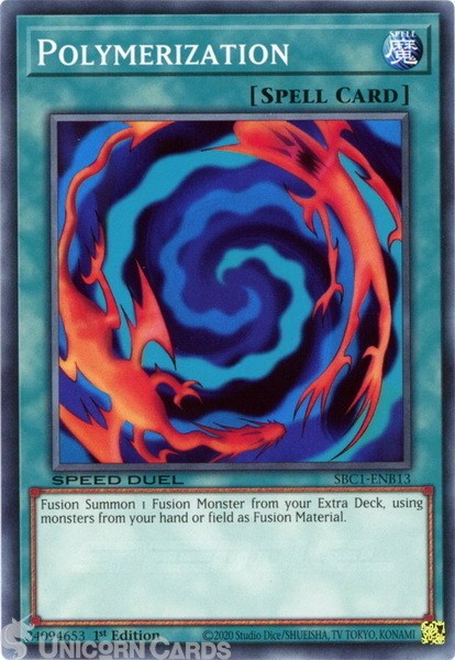 SBC1-ENB13 Polymerization :: Common 1st Edition YuGiOh Card