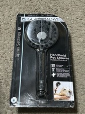 NEW Glacier Bay 1009685471 Handheld Pet Shower 5 settings Matte Black