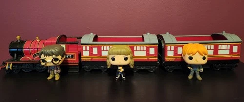 Funko Pop The Hogwarts Express Harry Potter, Hermione, Ron, 20, 21, 22 OOB