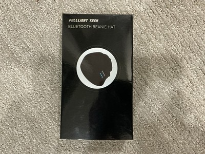 FULLLIGHT TECH Bluetooth Beanie Hat - Black One SIze New Never Opened
