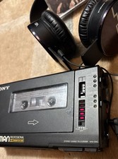 SONY WM-D6C Walkman Professional Cassette Player Recorder Working -Read Details