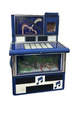 Vintage Rock Ola Juke Box Converted Into A Fish Tank, Size H 55in, W 38in, D25in