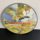 VINTAGE WINCHESTER FLYING BIRD SHELL HUNTING GASOLINE OIL PORCELAIN SIGN