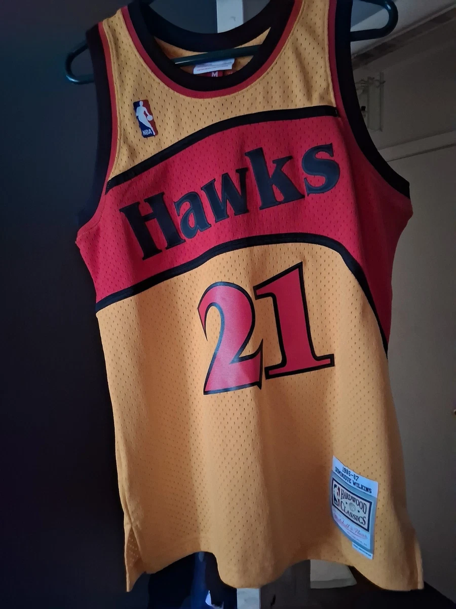 Mitchell & Ness ホークス ドミニク・ウィルキンス スウィングマン Mitchell & Ness NBA Mens Atlanta Hawks Dominique Wilkins Swingman