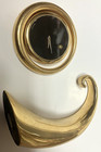 MOVADO BRASS DESK CLOCK W/Japan Movement (NEEDS NEW BATTERY)-FOR PARTS OR REPAIR — photo 6