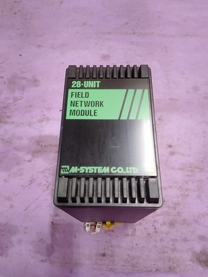 M SYSTEM CO. 28 UNIT FIELD NETWORK MODULE 28FYS-4-B