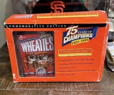 Wheaties 75 Years of Champions  24K Gold Signature  Mike Eruzione  Mini Box-NIB