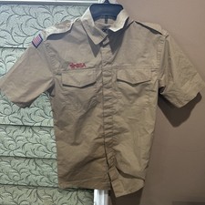 Scouts BSA Style UNIFORM SHIRT Boy Scout Adult Men  s Small Short Sleeve 40