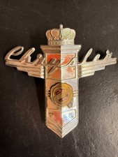 1946 1947 1948 Chrysler Hood Emblem Saratoga New Yorker Royal Windsor Imperial